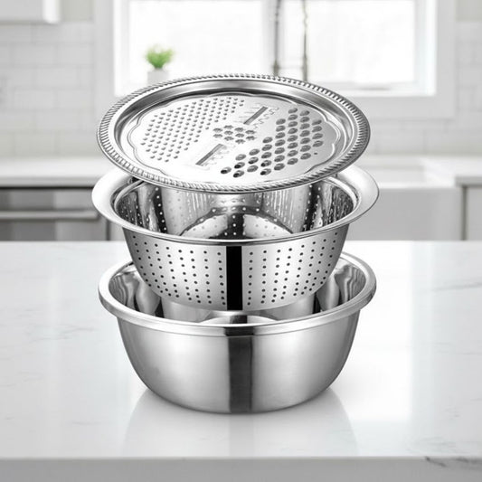 Set Bowl + Colador + Rallador
