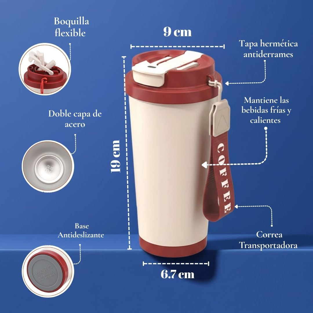 Taza Coffe Plus con Cinta