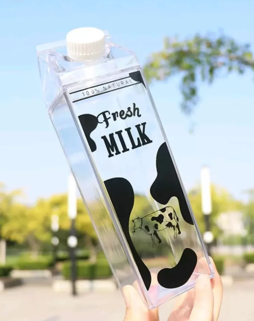 Envase Acrilico Para Leche o Jugo